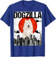 Funny Vintage Japanese Dogzilla Samoyed T-Shirt - T-Shirt | Royal