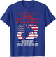 Bull Riding American Flag Rodeo Patriotic Christian Rider T-Shirt - T-Shirt | Royal