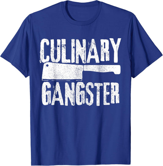 Koch Culinary Gangster Cooking Chef Funny Gift T-Shirt - T-Shirt | Royal