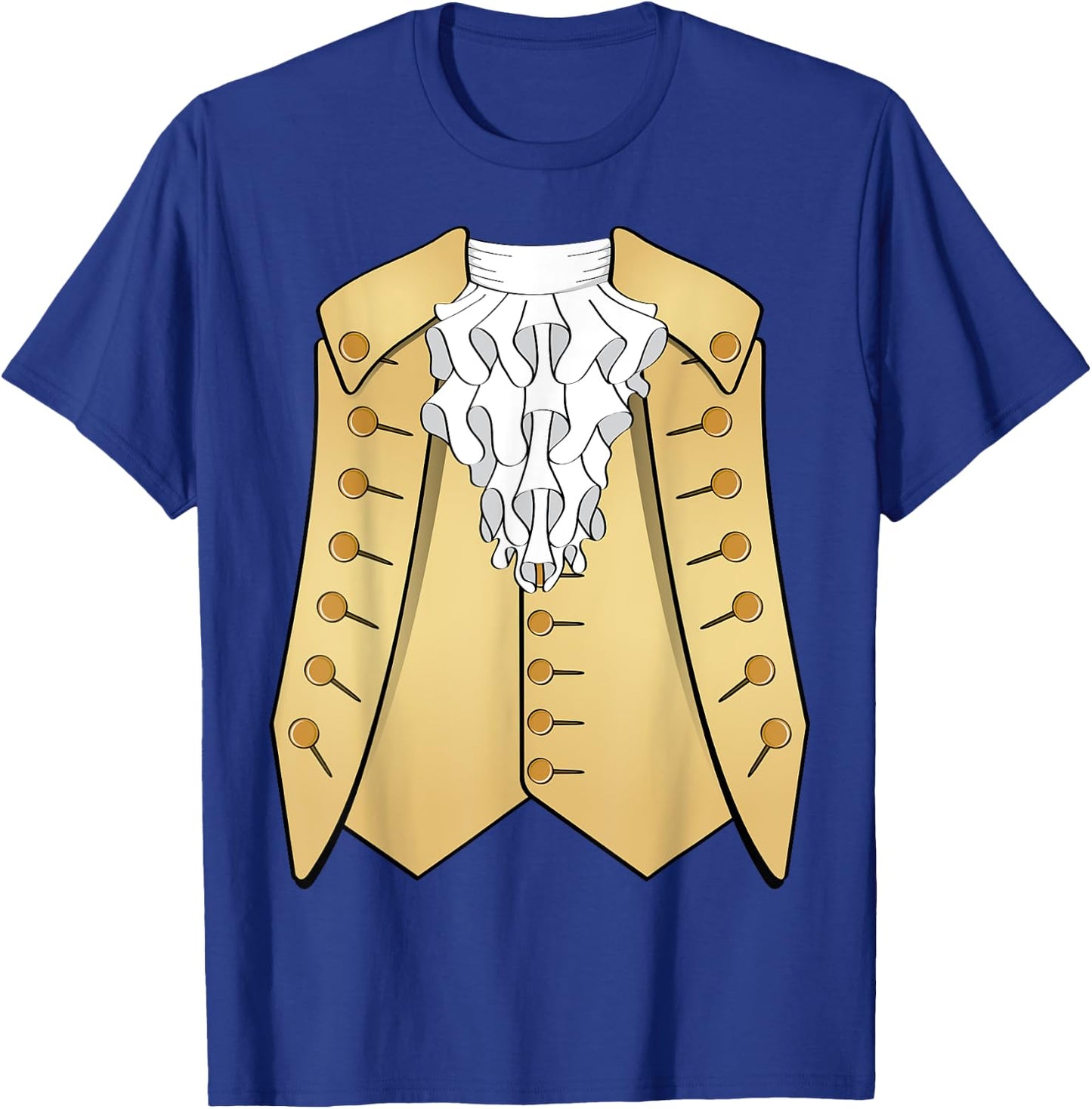 Colonial 18th Century Historic America Aristocrat Costume T-Shirt - T-Shirt | Royal