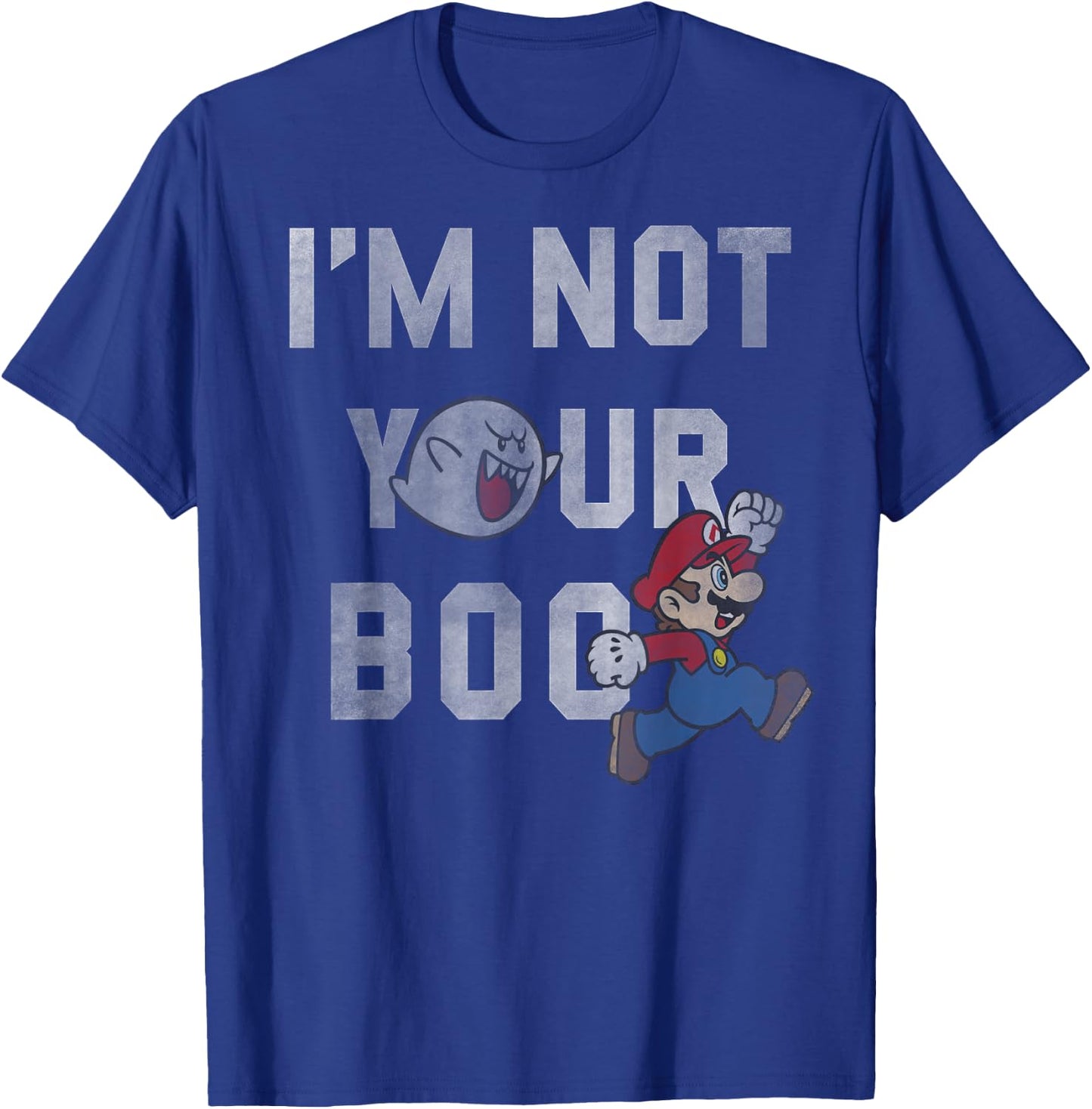 Super Mario I'm Not Your Boo T-Shirt - T-Shirt | Royal