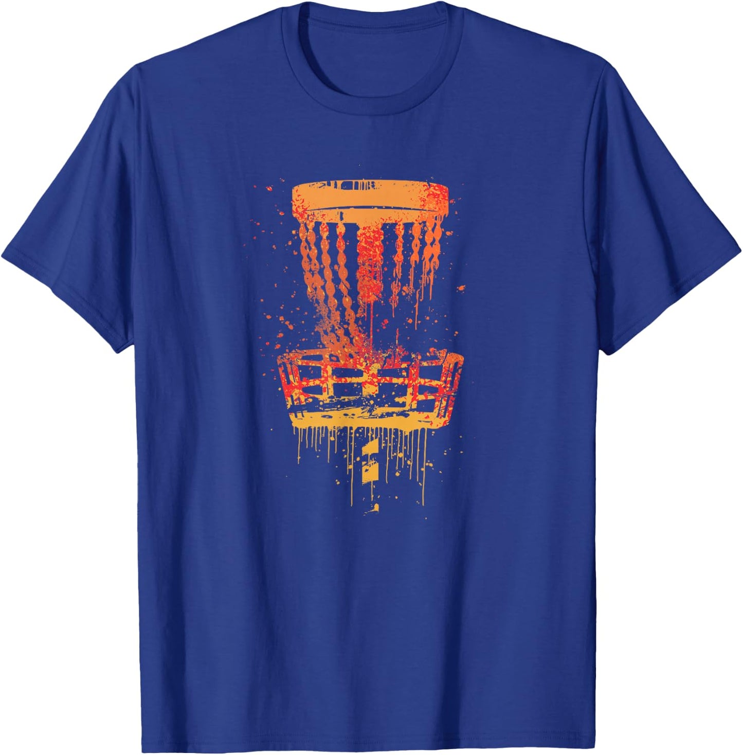 Retro Disc Golf Frolf - Vintage Frisbee Golf T-Shirt - T-Shirt | Royal