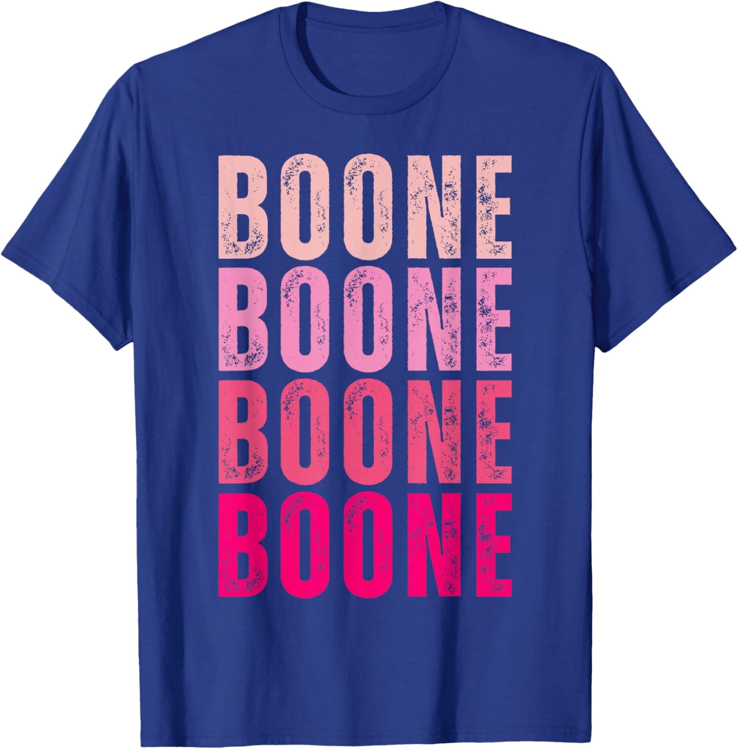 Boone Personalized Name I Love Boone Vintage T-Shirt - T-Shirt | Royal