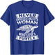 Turtles Design Never Underestimate a Woman Who Loves Turtle T-Shirt - T-Shirt | Royal