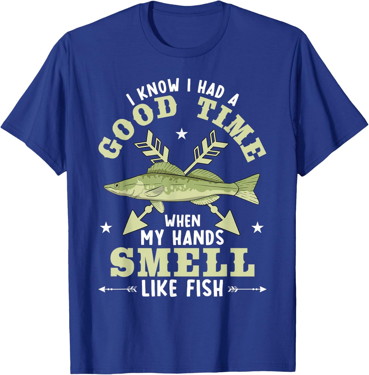 Bow Archer Fishing Fish Hunting Funny Bowfishing T-Shirt - T-Shirt | Royal