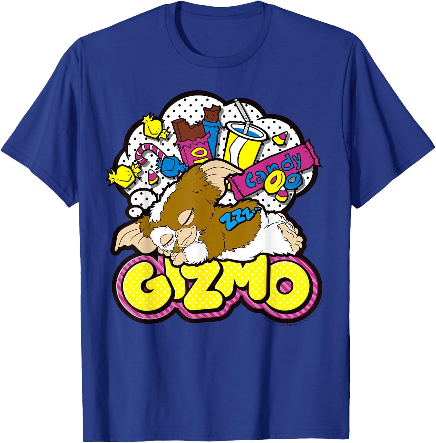Gremlins Gizmo Candy Pop Art T-Shirt - T-Shirt | Royal