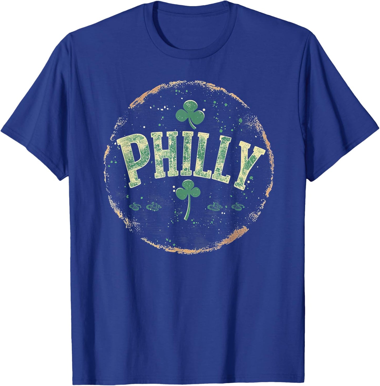 Philly Philadelphia - Irish St. Patrick's Day Saint Paddy's T-Shirt - T-Shirt | Royal