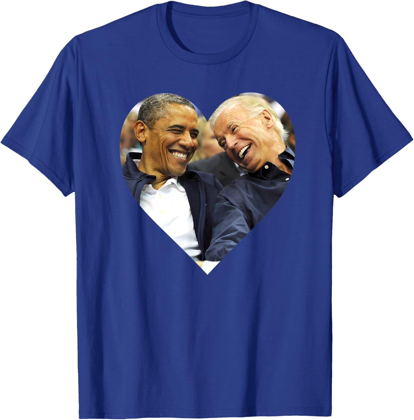 Joe Biden and Barack Obama T-Shirt - T-Shirt | Royal