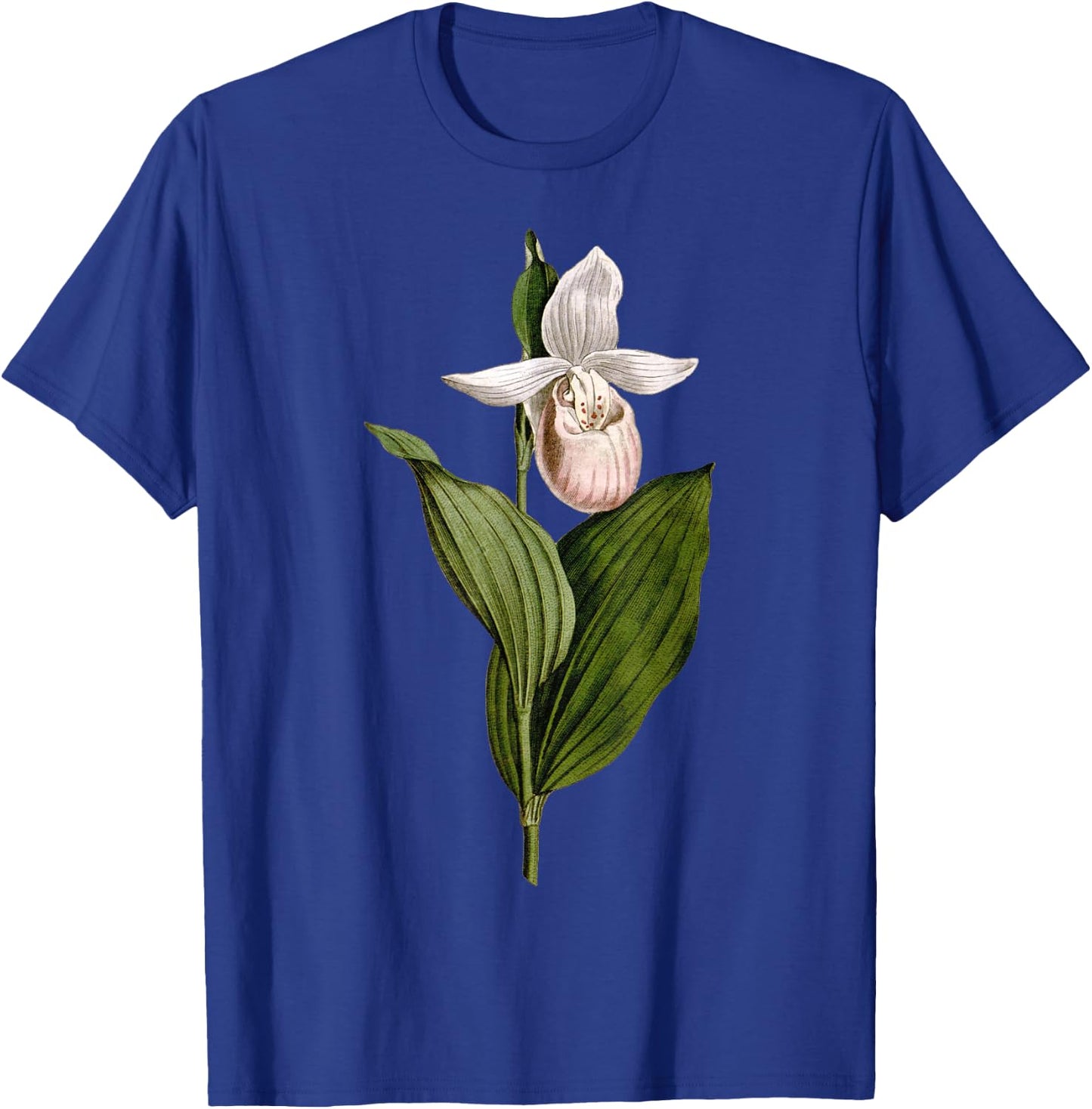 Minnesota Flower State of Minnesota showy lady's slipper T-Shirt - T-Shirt | Royal