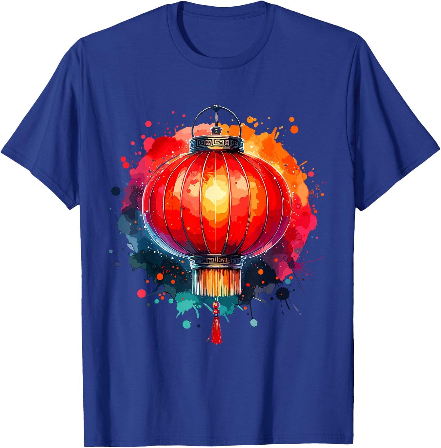 Chinese Lantern Festival Sky Lanterns T-Shirt - T-Shirt | Royal