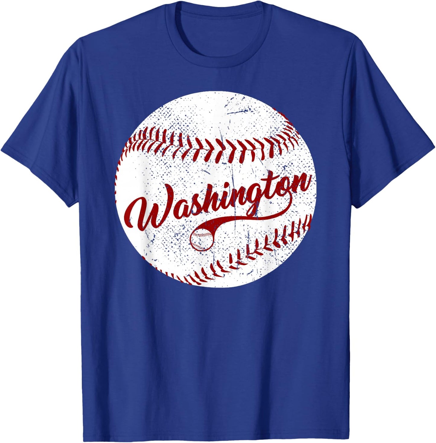 Baseball Washington DC Team, Love Baseball National Pastime T-Shirt - T-Shirt | Royal