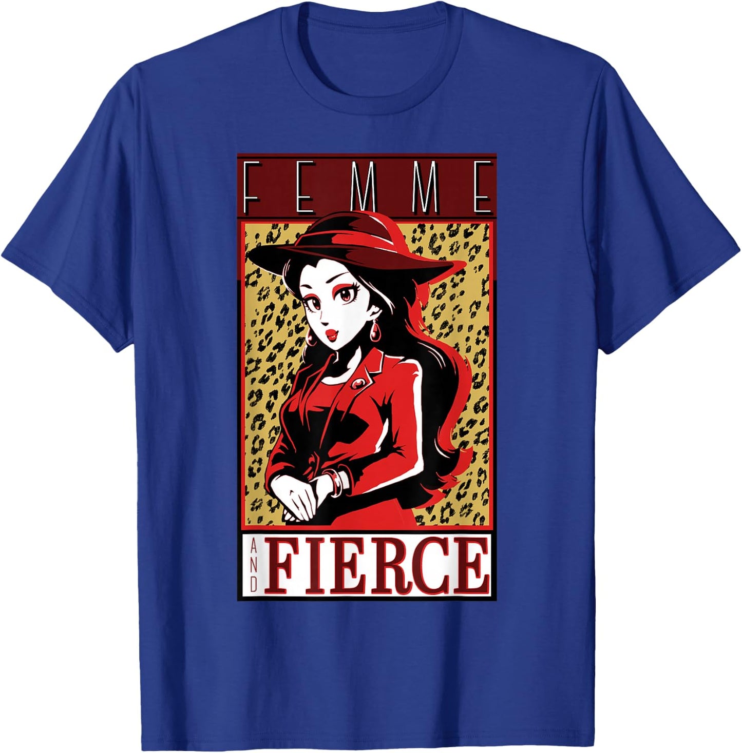 Super Mario Odyssey Vintage Nintendo Femme Fierce Poster T-Shirt - T-Shirt | Royal