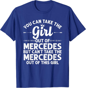 Girl Out of Mercedes TX Texas Gift Funny Home Roots USA T-Shirt - T-Shirt | Royal