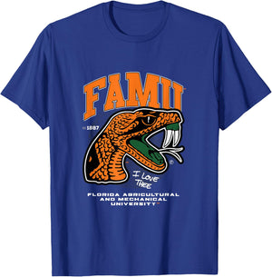 The Yard Essentials - Florida A&M University - FAMU T-Shirt - T-Shirt | Royal
