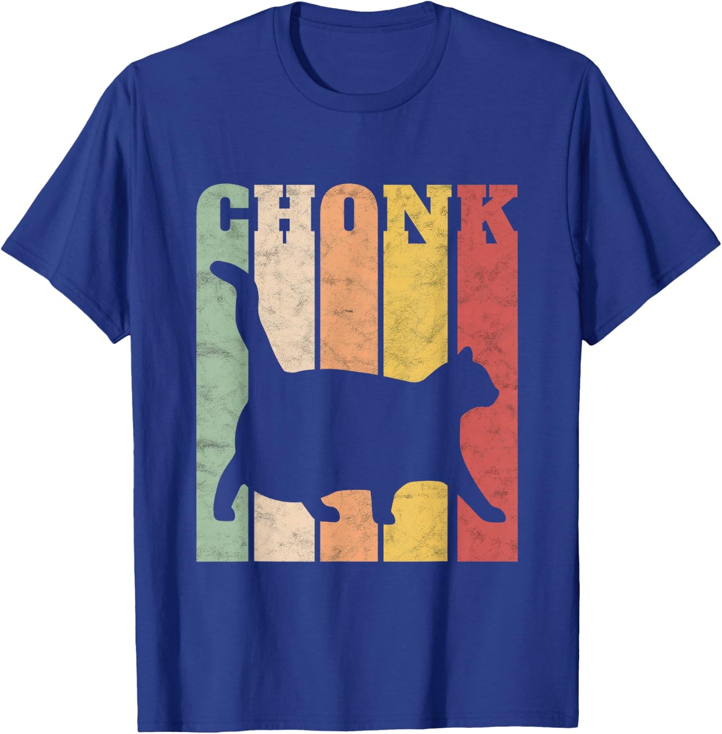 Chonk Scale Cat Meme Chonky Chonk Memes T-Shirt - T-Shirt | Royal