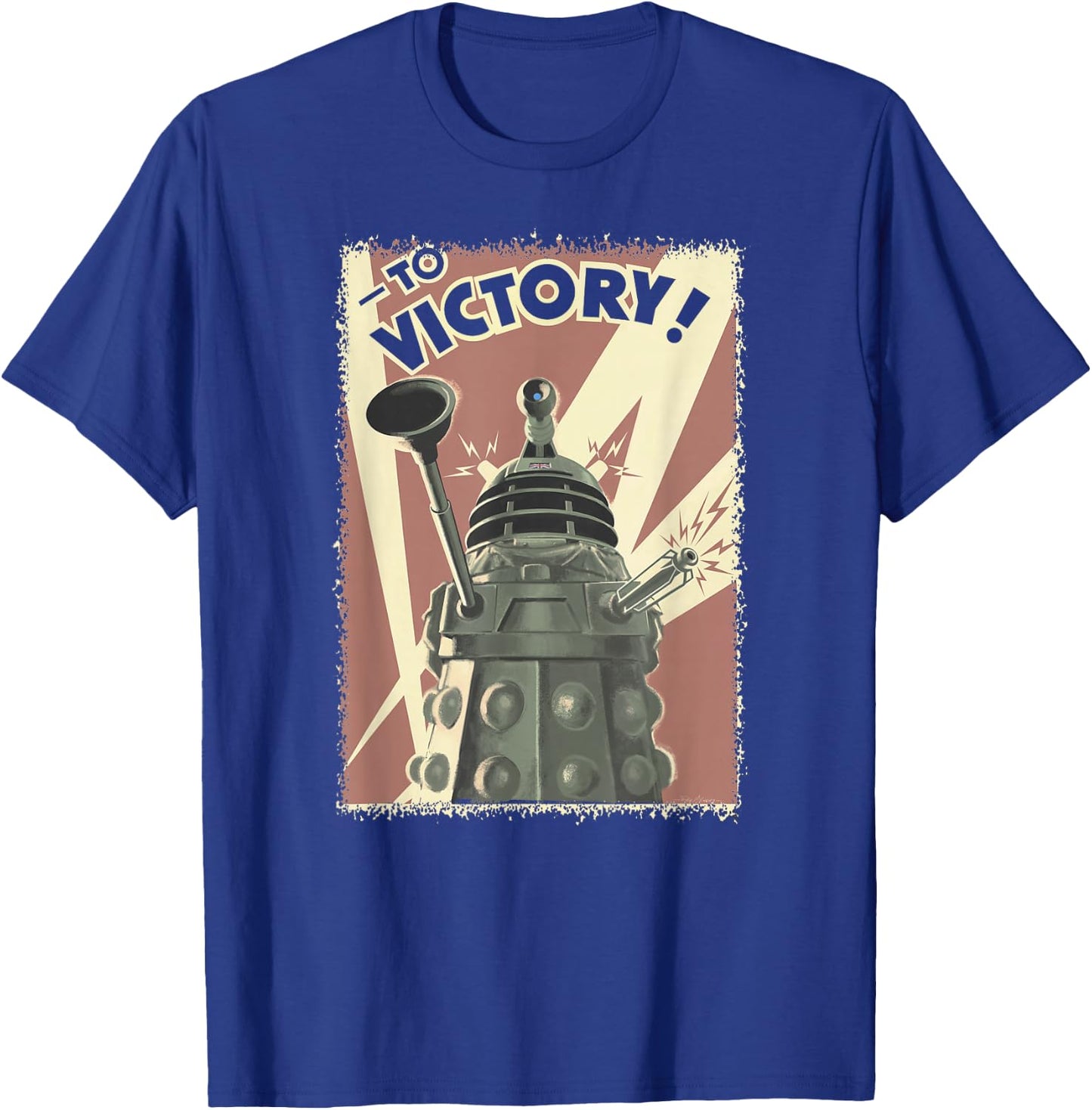 Propoganda Dalek Sci-Fi Fan 60th Anniversary T-Shirt - T-Shirt | Royal