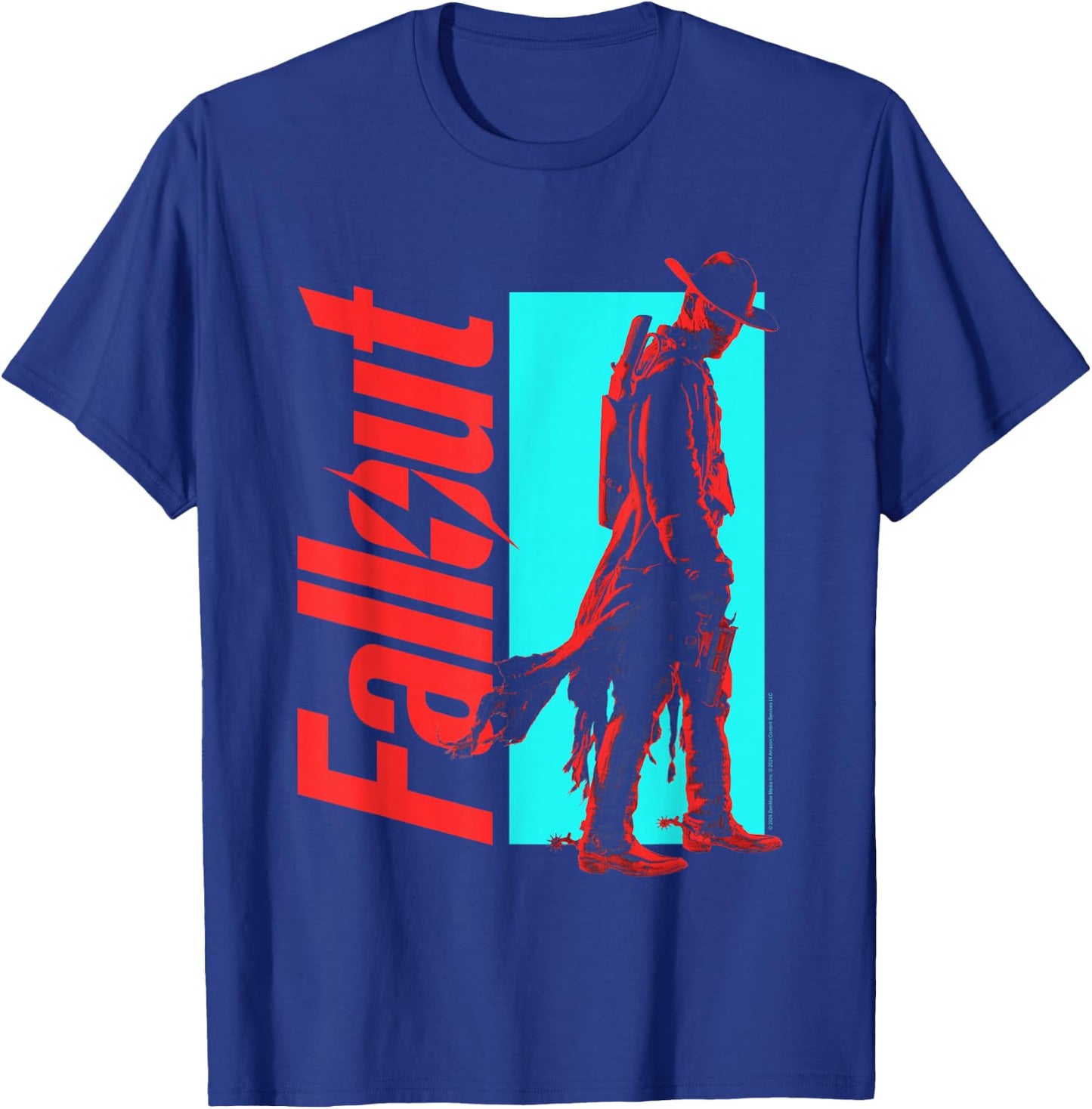 Fallout TV Series Character The Ghoul Boxed Shadow T-Shirt - T-Shirt | Royal