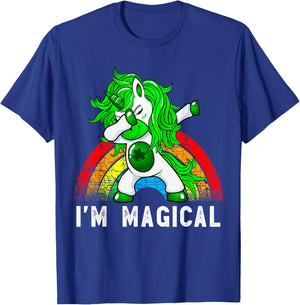 Kids St Pattys Day Shirt by RobustCreative - Baby & Toddler St Patrick's Day - Black, Short Sleeve, Classic Fit, Cotton 60% Polyester 40% T-Shirt - T-Shirt | Royal