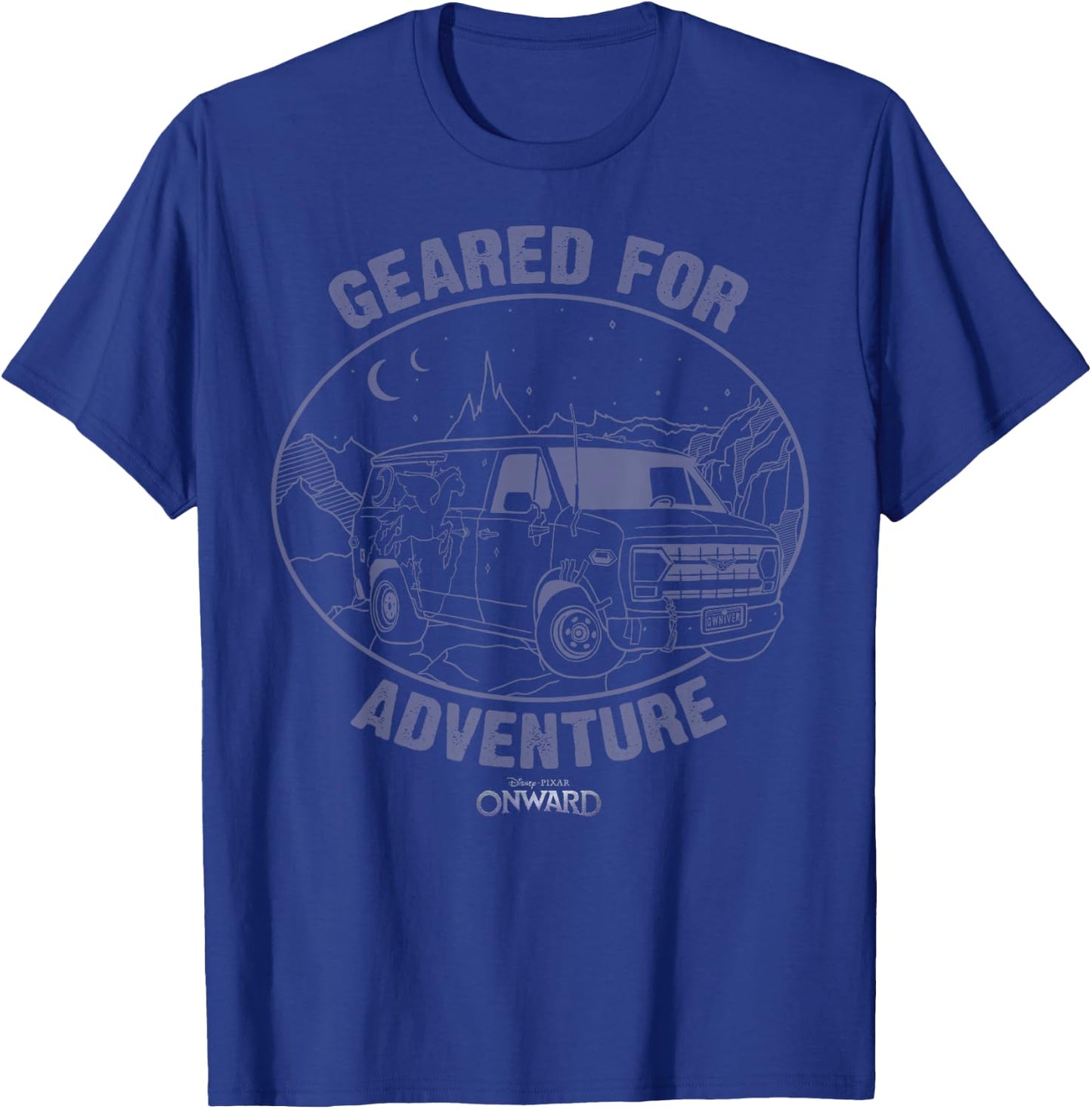 Disney Pixar Onward Guinevere Geared For Adventure T-Shirt - T-Shirt | Royal