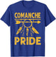 comanche Pride Native American vintage Gift Men Women T-Shirt - T-Shirt | Royal