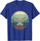 Retro Owl T-Shirt - T-Shirt | Royal
