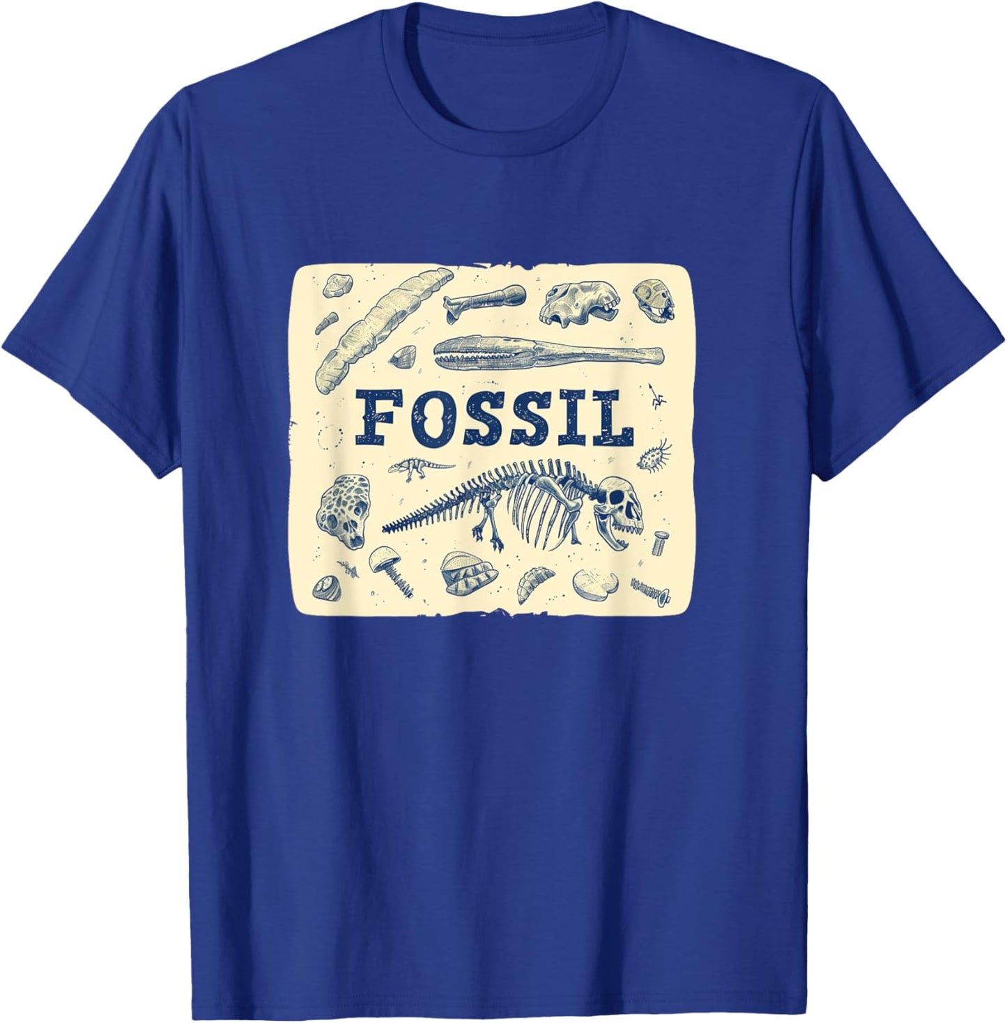 Cool Archaeology Equipment for Fossil Lovers T-Shirt - T-Shirt | Royal