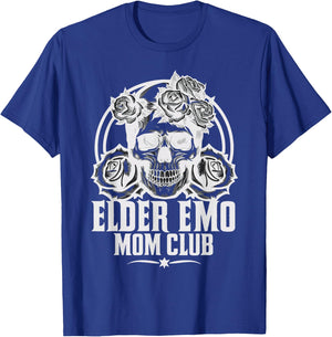 Elder Emo Mom Club Emo Lifestyle Emo Music Goth Subculture T-Shirt - T-Shirt | Royal