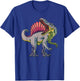 Realistic Spinosaurus Dinosaur Prehistoric Wildlife T-Shirt - T-Shirt | Royal