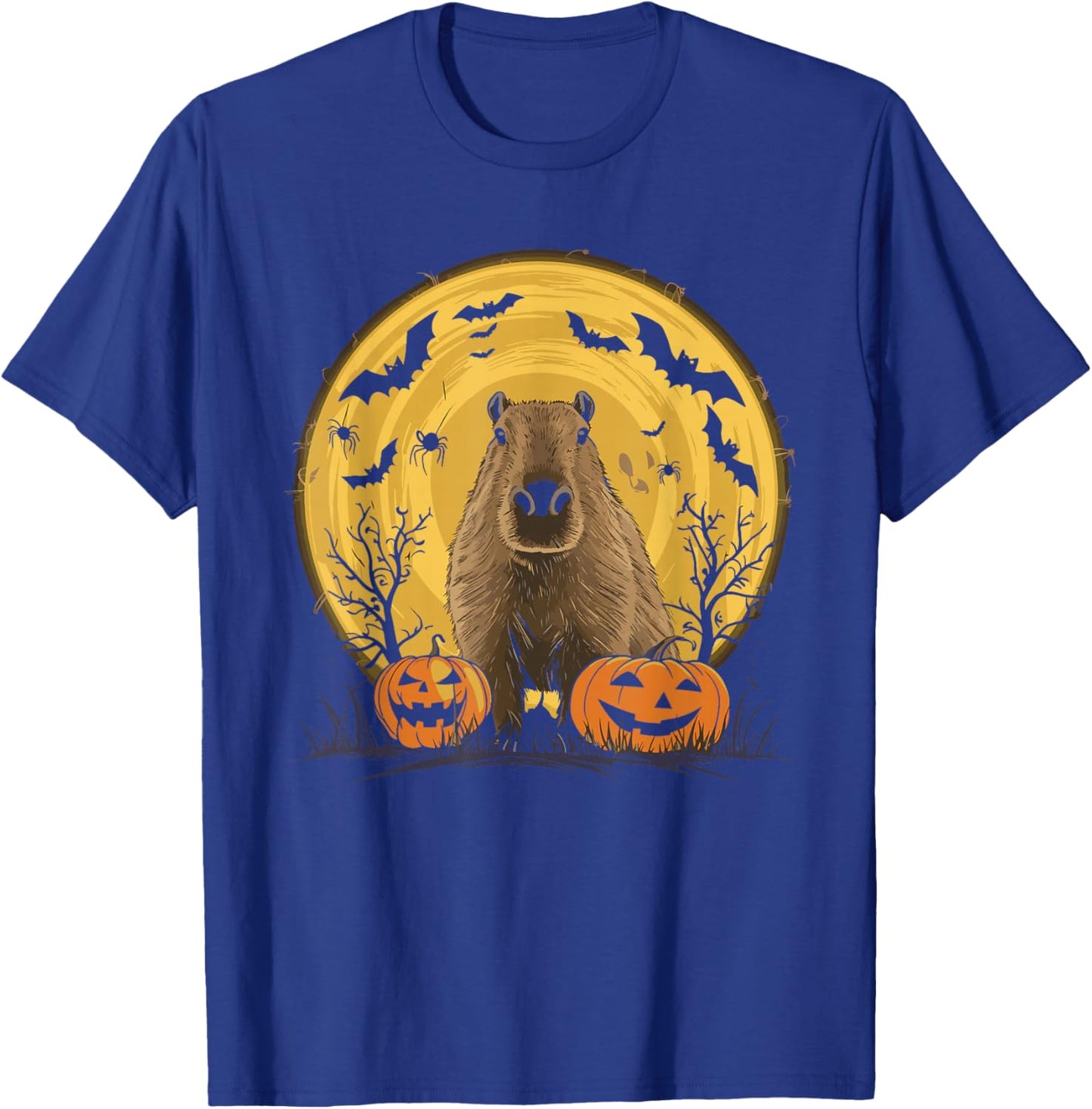 Capybara Halloween T-Shirt - T-Shirt | Royal