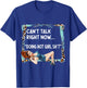 Can't Talk Right Now Doing Hot Girl Shit Funny Sarcasm Retro T-Shirt - T-Shirt | Royal