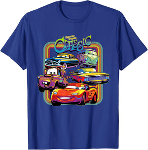 Disney Pixar Cars Radiator Springs Classic T-Shirt - T-Shirt | Royal