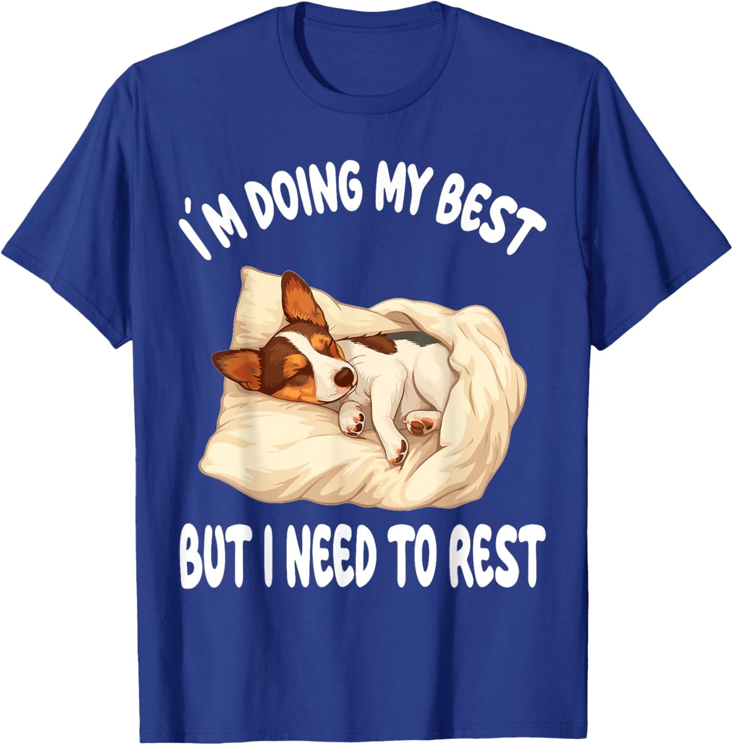 Rat Terrier Official Sleepshirt Pajamas Nightgown T-Shirt - T-Shirt | Royal