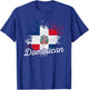 Dominican Republic Patriotic Dominican Flag T-Shirt - T-Shirt | Royal