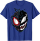 Marvel Spider-Man Maximum Venom Miles Morales Big Face T-Shirt - T-Shirt | Royal