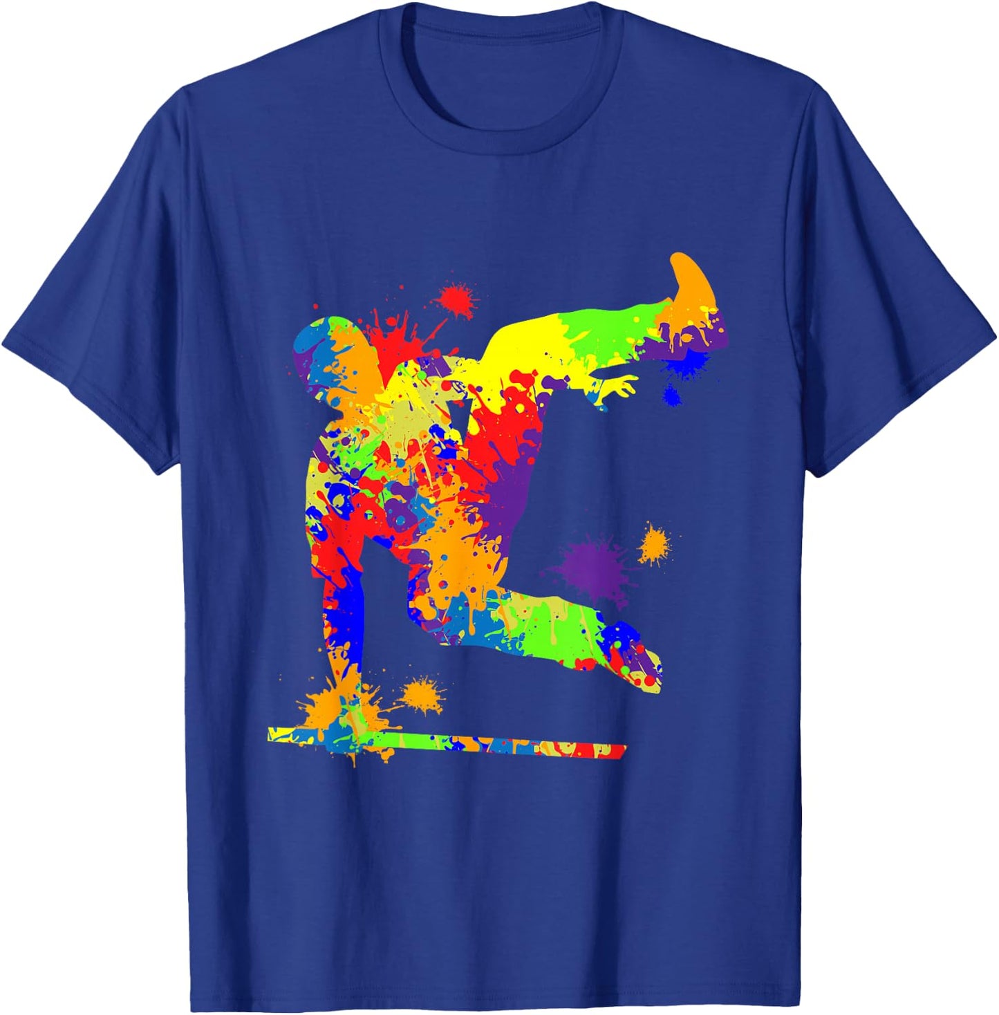 Parkour Freerunning Freerunner Traceur Kids Boys T-Shirt - T-Shirt | Royal