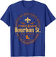 French Quarter Bourbon St New Orleans Souvenir Gift T-Shirt - T-Shirt | Royal