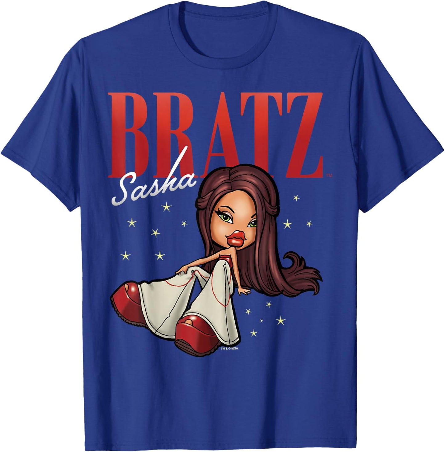 Bratz Sasha Portrait T-Shirt - T-Shirt | Royal