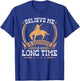 Bucking Bronco 8 Seconds Western Rodeo Cowboy Bronc Rider T-Shirt - T-Shirt | Royal