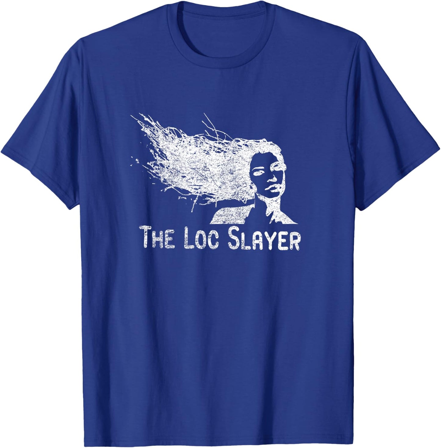 The Loc Slayer dreadlocks hairdo rasta women braided hair T-Shirt - T-Shirt | Royal