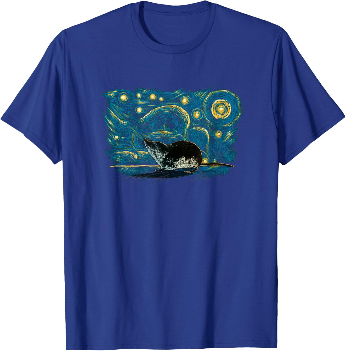 Retro Vintage Style Shrew T-Shirt - T-Shirt | Royal