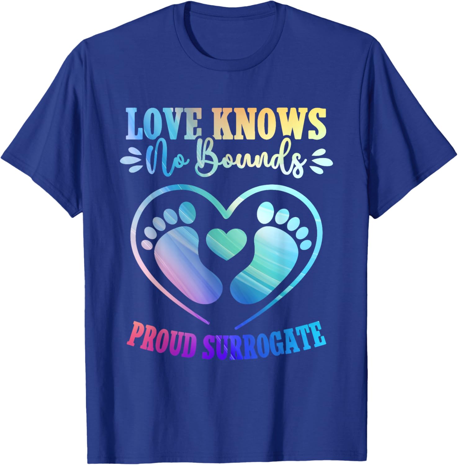 Pregnant Surrogate Mom Surro Mama T-Shirt - T-Shirt | Royal