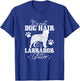 It's Not Dog Hair It's LabradorGlitter Funny Lab Dog Mom Girls Kids T-Shirt - T-Shirt | Royal