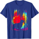 Golden Retriever Dog Colorful Tie Dye Hippie Puppy Lovers Men Women Kids T-Shirt - T-Shirt | Royal