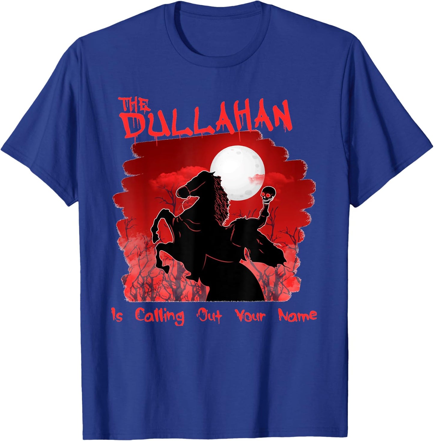 The Dullahan Horseman Celtic Mythology Lovers for Samhain T-Shirt - T-Shirt | Royal
