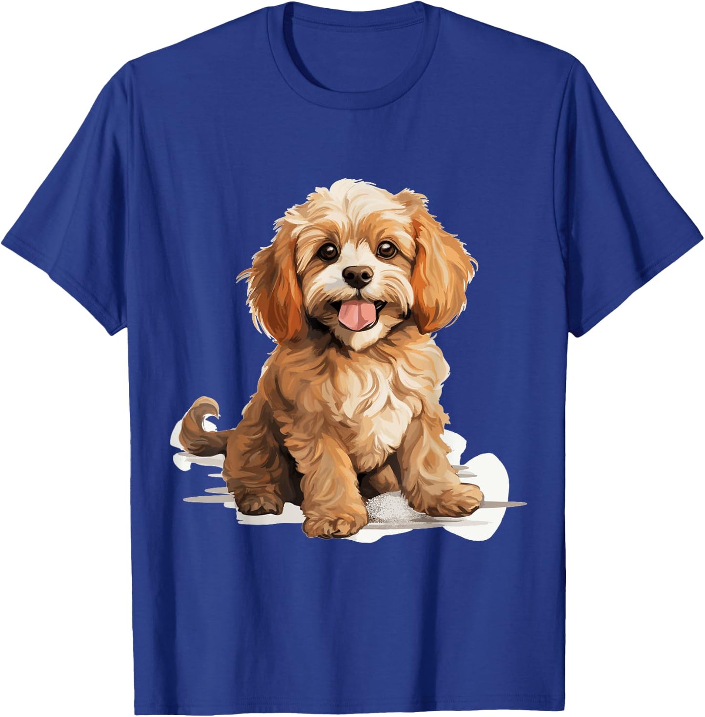 Cavapoo Dog Breed Pet Cute Graphic Women Girls Kids T-Shirt - T-Shirt | Royal