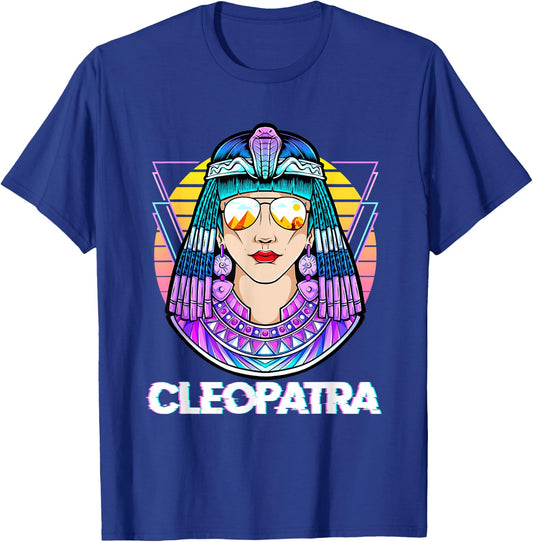 Cleopatra Ancient Egyptian Mythology Egypt God Retro Vintage T-Shirt - T-Shirt | Royal