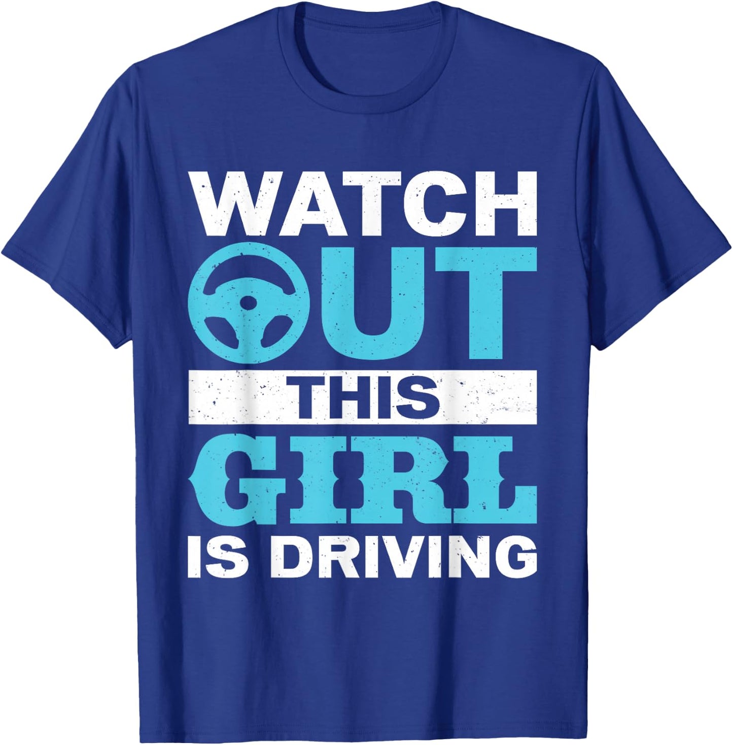 New Driver Gifts Funny Shirt for Teen Girls and Boys Student T-Shirt - T-Shirt | Royal