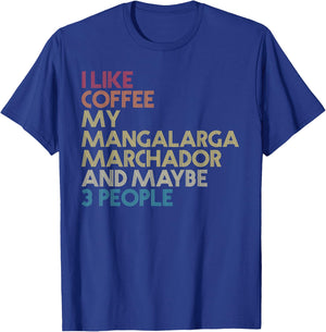 Mangalarga Marchador Horse Owner Gift Coffee Vintage Retro T-Shirt - T-Shirt | Royal