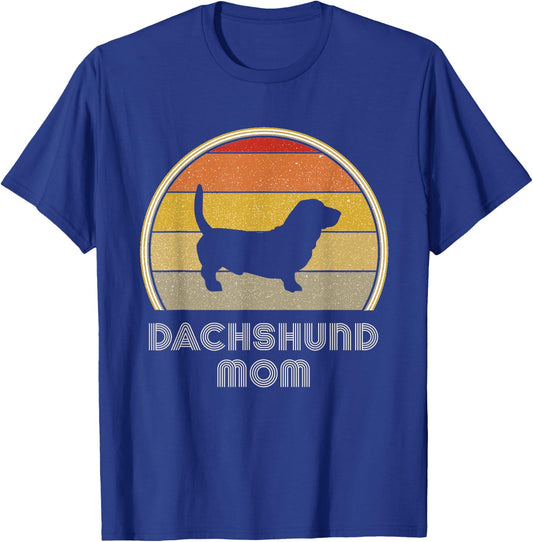 Dachshund Shirt Wiener Dog Best Dachshund Mom T-Shirt - T-Shirt | Royal