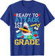 Shark Ready To Attack 1ST Grade Funny 1ST First Day School T-Shirt - T-Shirt | Royal